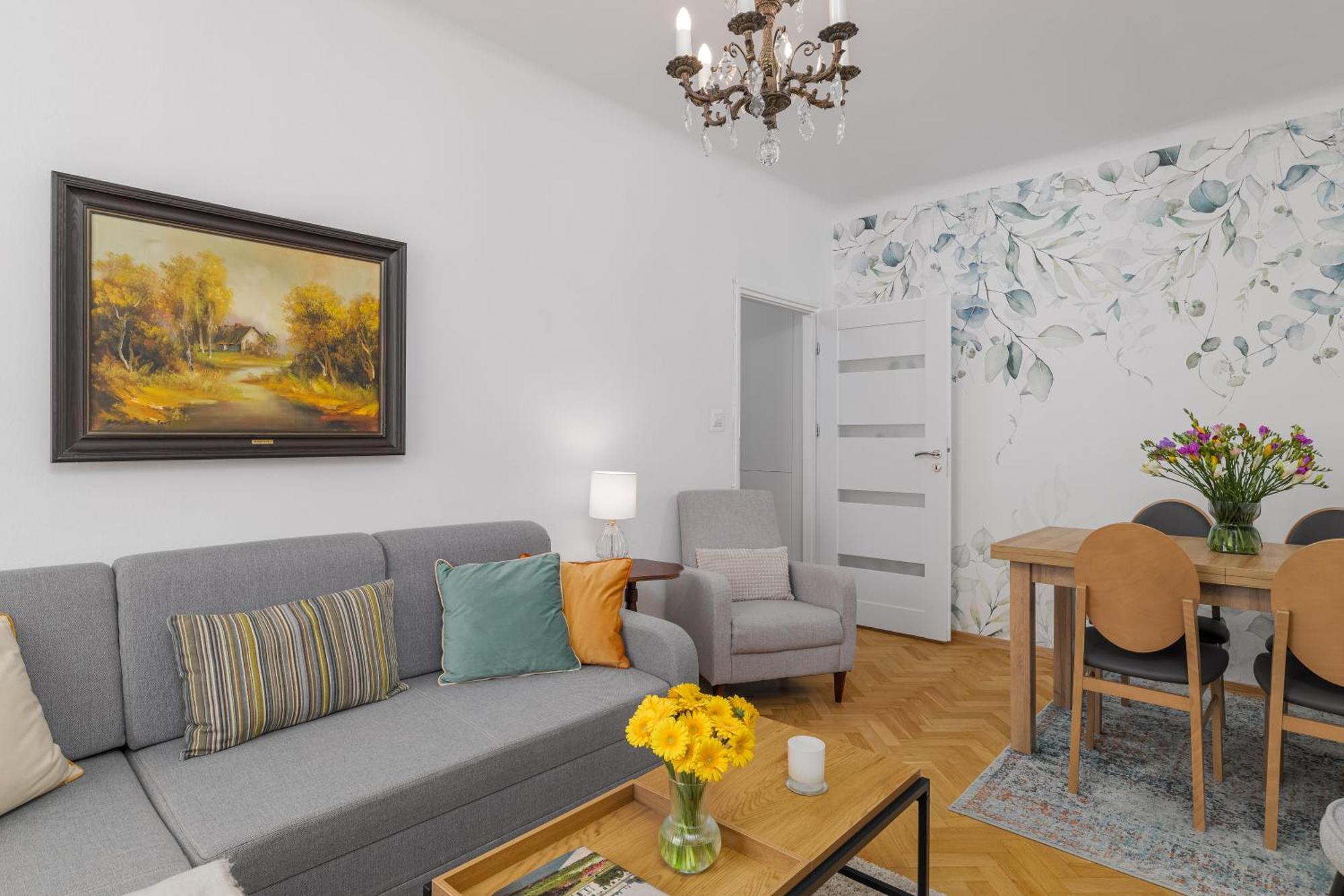 Apartamento Luxury In Cozy Spacious Near Heart Of Varsovia